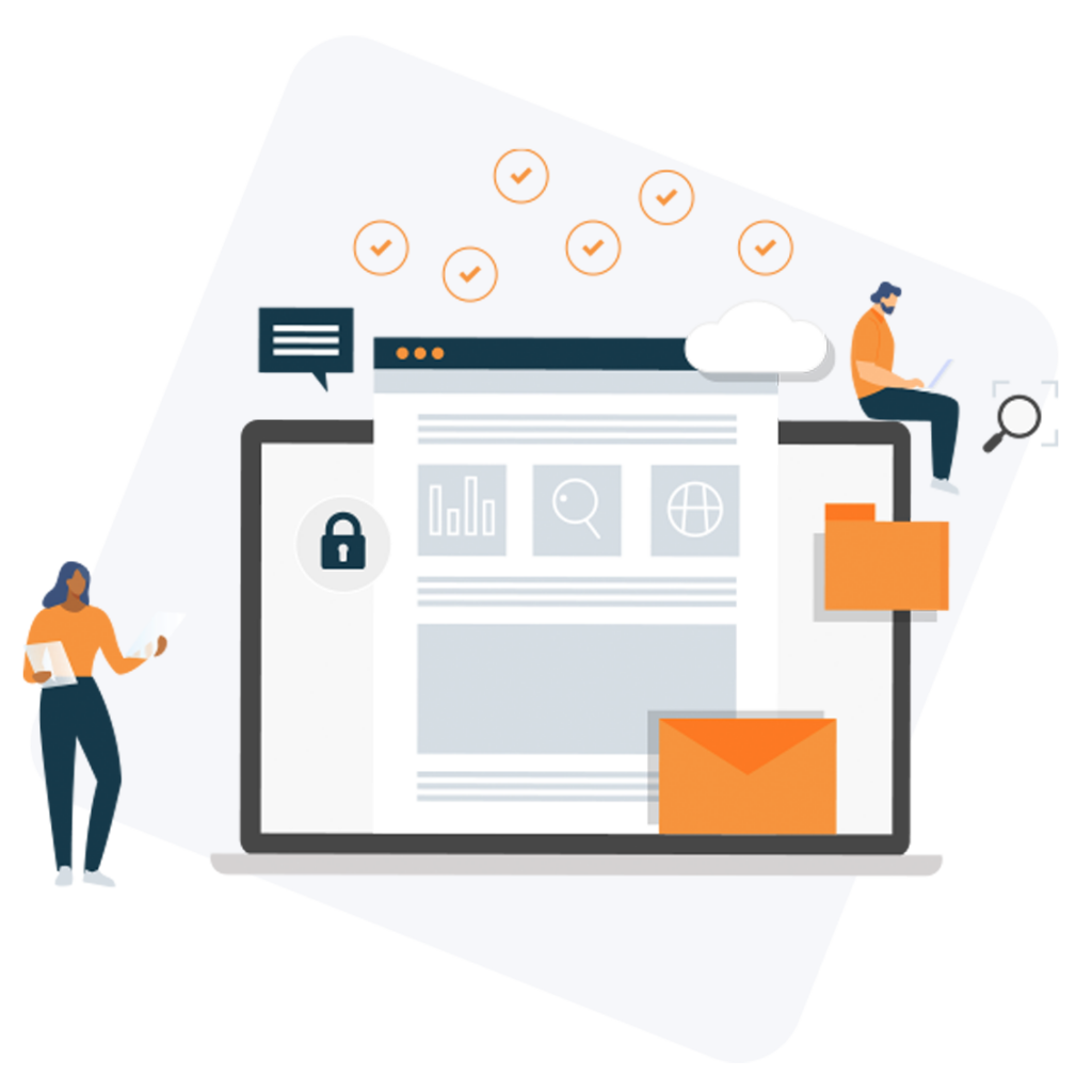 LinkPoint Connect for Microsoft Dynamics brainstorming graphic