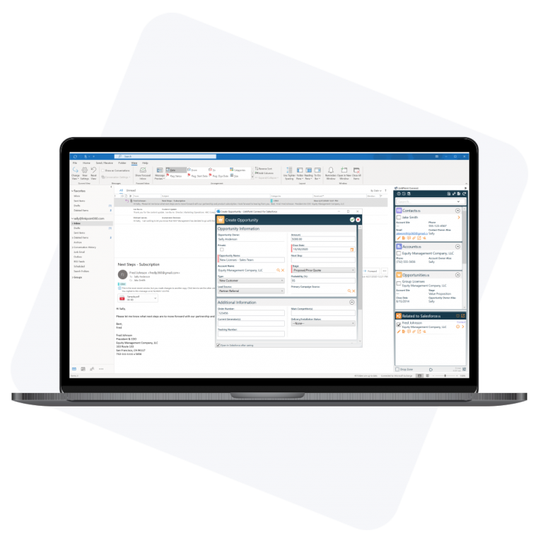 LinkPoint Connect integration with Salesforce