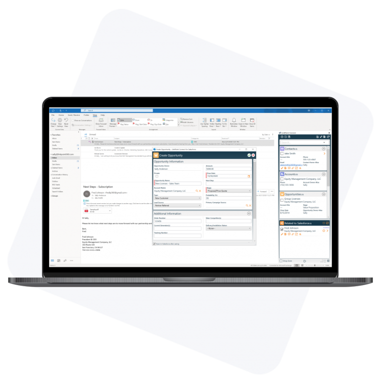 LinkPoint Connect integration with Salesforce