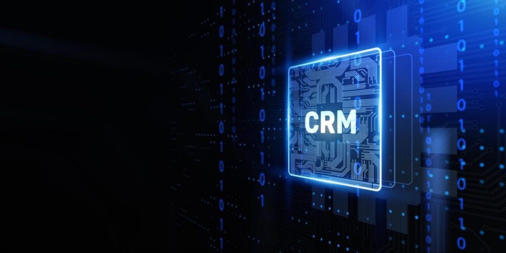 Graphic of a CRM chip | Choosing a CRM